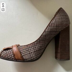 Levity Brown and Tan Heels